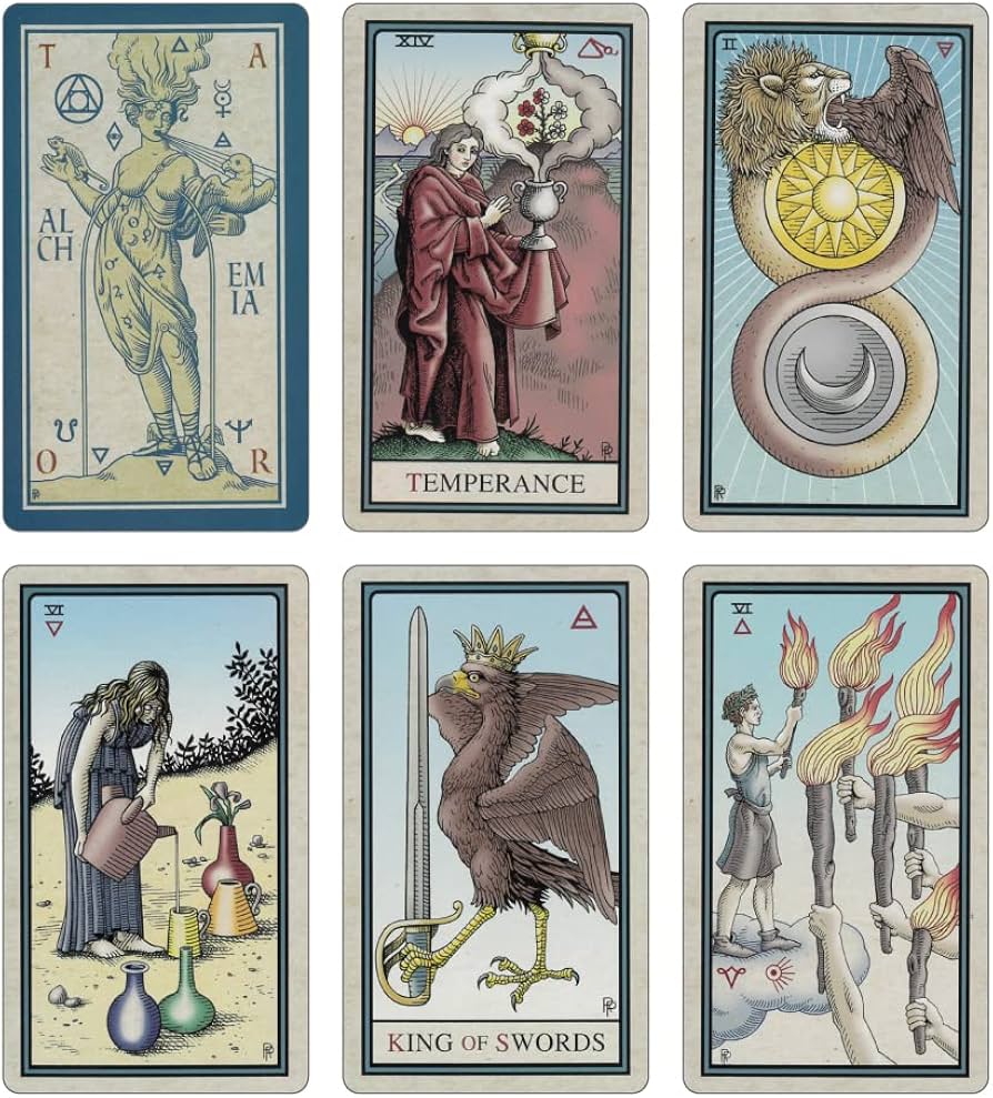 趣味・スポーツ・実用 The Alchemical Tarot:Renewed 6th Edition Amazon.co.jp: アルケミカルタロット6th [ the Alchemical Tarot